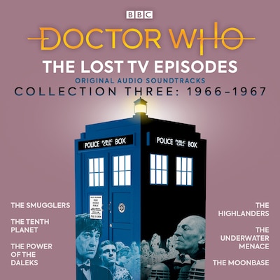 Doctor Who: The Lost TV Episodes Collection Three – omslag til lydbogen af David Whitaker, Gerry Davis, Brian Hayles