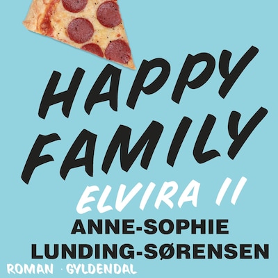 Happy family – omslag til lydbogen af Anne-Sophie Lunding-Sørensen