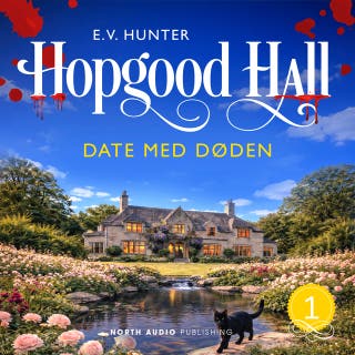 Date med døden – omslag til lydbogen af E.V. Hunter