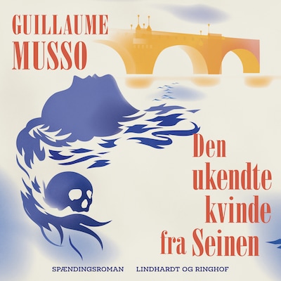 Den ukendte kvinde fra Seinen – omslag til lydbogen af Guillaume Musso