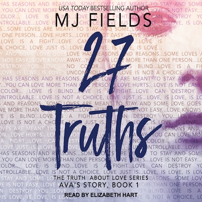 27 Truths – omslag til lydbogen af MJ Fields