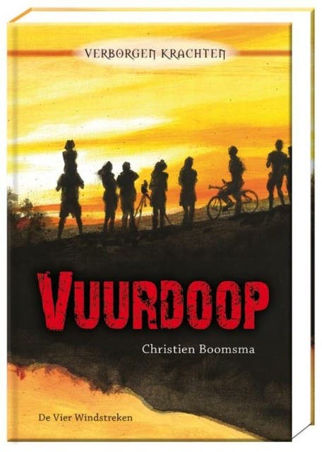 Vuurdoop: verborgen krachten – omslag van het luisterboek van Christien Boomsma