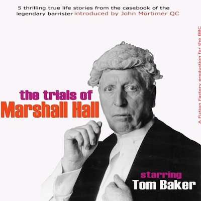 John Mortimer Presents The Trials Of Marshall Hall – omslag til lydbogen af John Mortimer