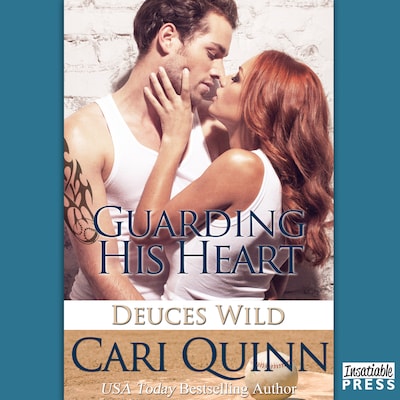 Guarding His Heart – omslag til lydbogen af Cari Quinn