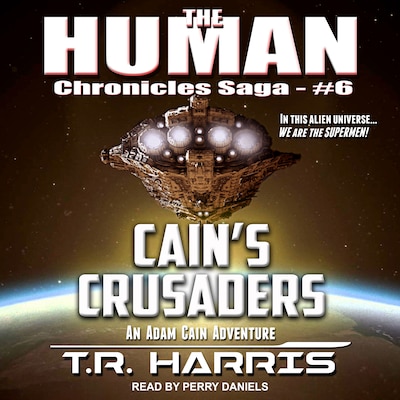 Cain's Crusaders – omslag til lydbogen af T.R. Harris