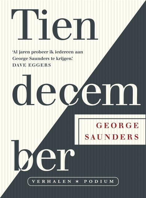 Tien december – omslag van het luisterboek van George Saunders