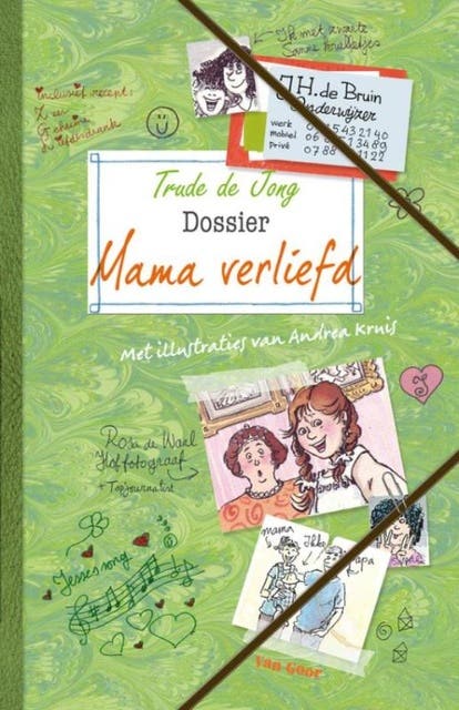 Dossier mama verliefd – omslag van het luisterboek van Trude de Jong