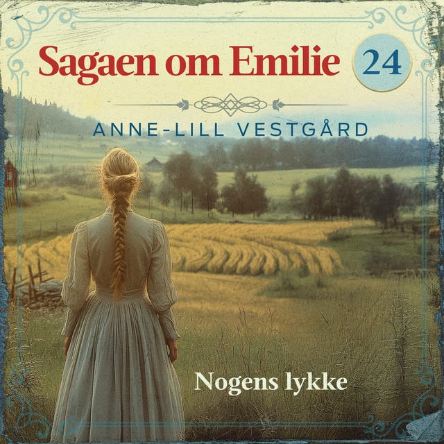 Nogens lykke - 24 – omslag til lydbogen af Anne Lill Vestgård