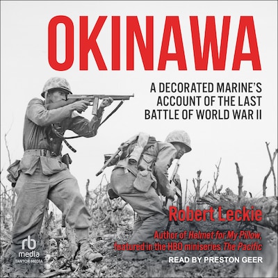 Okinawa – omslag til lydbogen af Robert Leckie