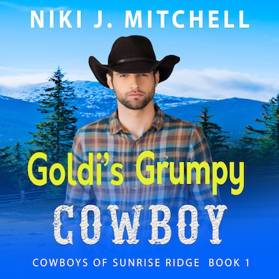Goldi's Grumpy Cowboy – omslag til lydbogen af Niki J. Mitchell