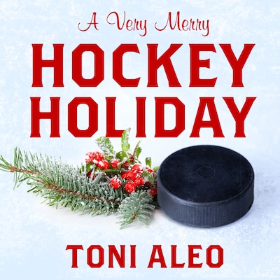 A Very Merry Hockey Holiday – omslag til lydbogen af Toni Aleo