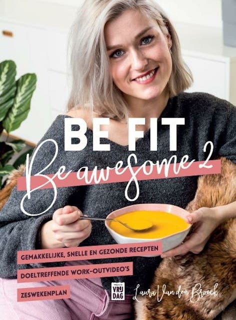 Be fit, be awesome 2 – omslag van het luisterboek van Laura Van den Broeck