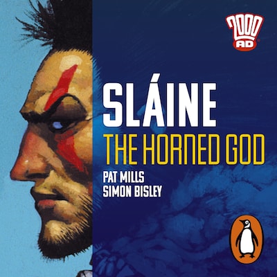 Slaine The Horned God – omslag til lydbogen af Pat Mills, Simon Bisley