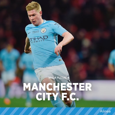 Manchester City F.C. – omslag til lydbogen af Maja Plesner
