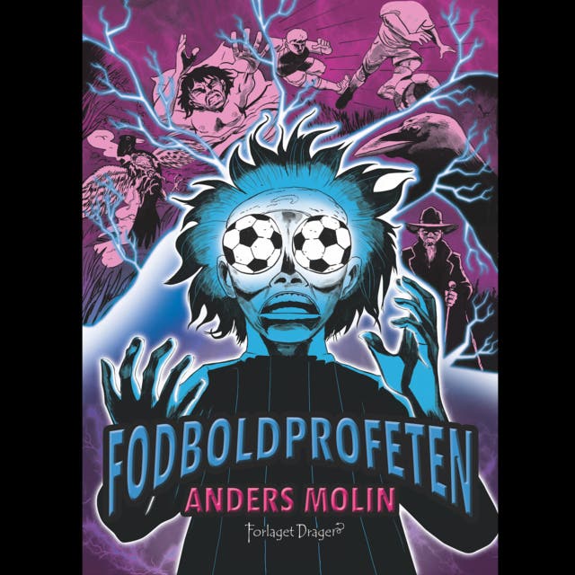 Fodboldprofeten – omslag til lydbogen af Anders Molin
