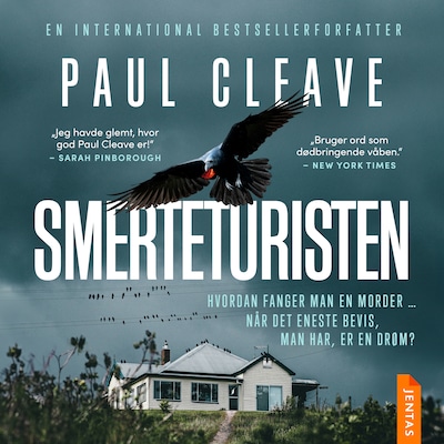 Smerteturisten – omslag til lydbogen af Paul Cleave