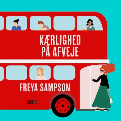 Kærlighed på afveje – omslag til lydbogen af Freya Sampson