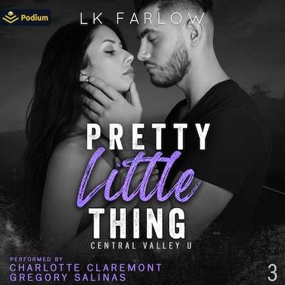 Pretty Little Thing – omslag til lydbogen af LK Farlow