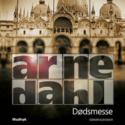Dødsmesse – omslag til lydbogen af Arne Dahl
