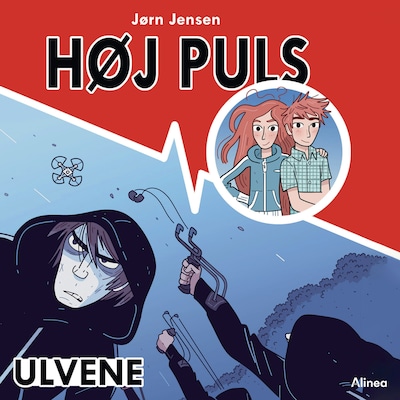 Høj puls 2 - Ulvene – omslag til lydbogen af Jørn Jensen