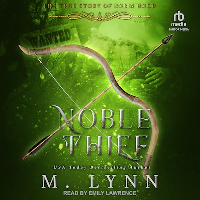Noble Thief – omslag til lydbogen af M. Lynn
