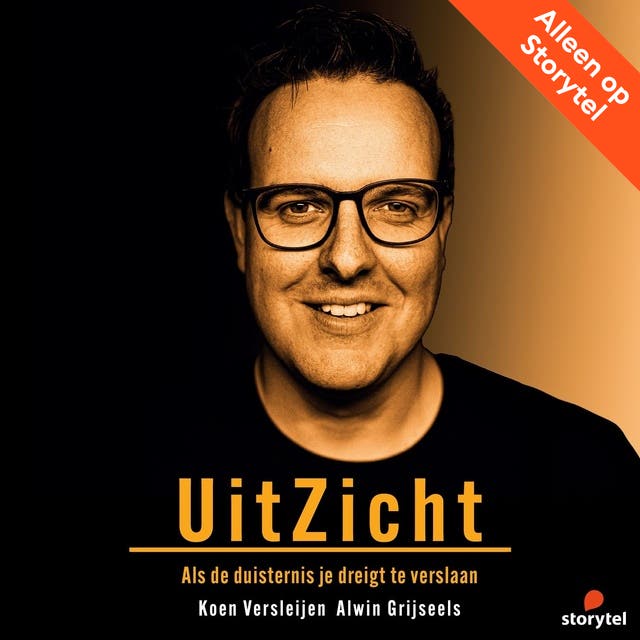 Uitzicht – omslag van het luisterboek van Alwin Grijseels,Koen Versleijen