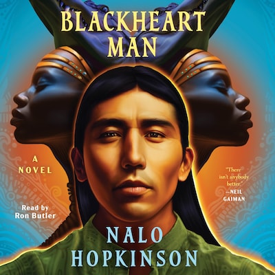 Blackheart Man – omslag til lydbogen af Nalo Hopkinson