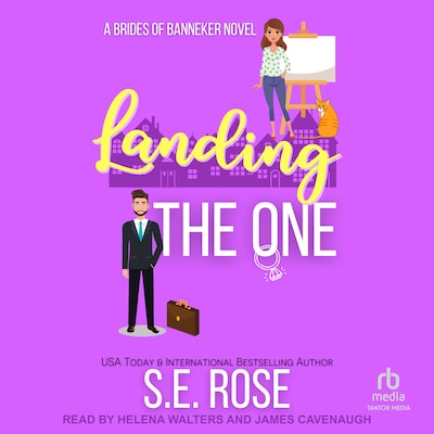 Landing the One – omslag til lydbogen af S.E. Rose