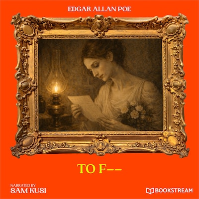 To F-- – omslag til lydbogen af Edgar Allan Poe