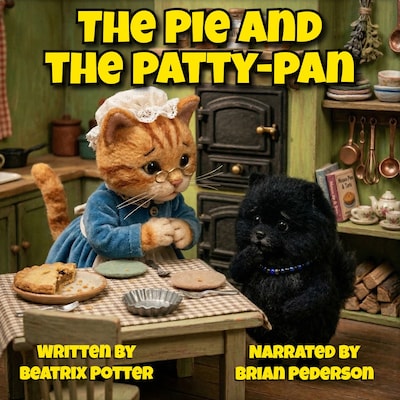 The Pie and the Patty-Pan – omslag til lydbogen af Beatrix Potter