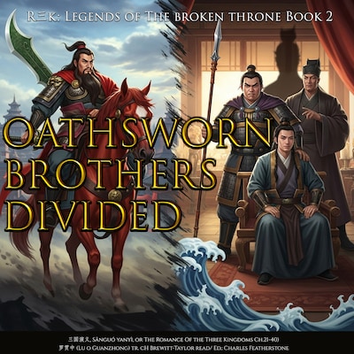 Oathsworn Brothers Divided – omslag til lydbogen af CH Brewitt-Taylor