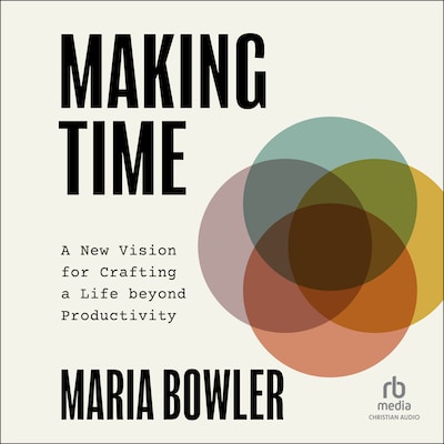 Making Time – omslag til lydbogen af Maria Bowler
