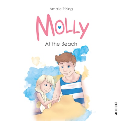 Molly #4: At the Beach – omslag til lydbogen af Amalie Riising