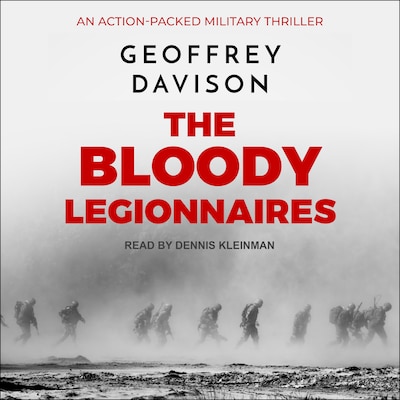 The Bloody Legionnaires – omslag til lydbogen af Geoffrey Davison