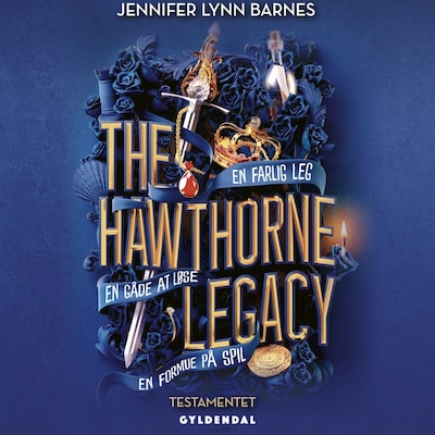 The Hawthorne Legacy - Testamentet – omslag til lydbogen af Jennifer Lynn Barnes