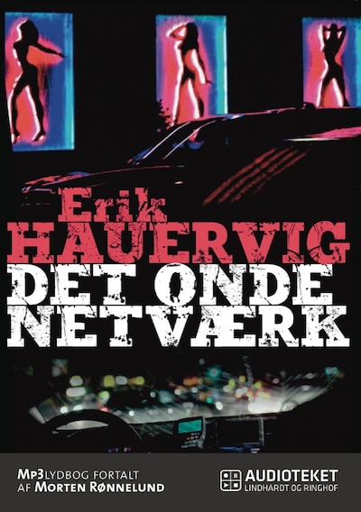 Det onde netværk – omslag til lydbogen af Erik Hauervig