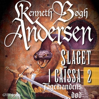 Tågemandens død – omslag til lydbogen af Kenneth Bøgh Andersen