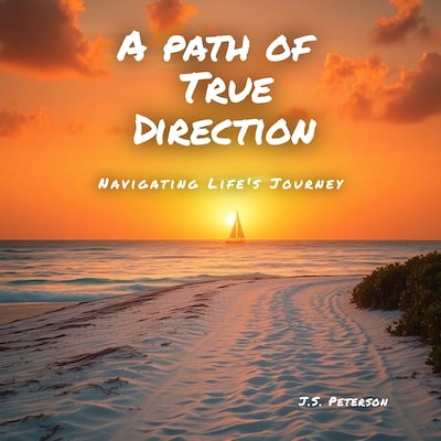 A Path Of True Direction – omslag til lydbogen af J.S. Peterson