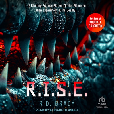 R.I.S.E. – omslag til lydbogen af R.D. Brady