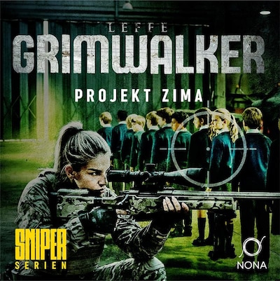 Projekt Zima – omslag till ljudboken av Leffe Grimwalker