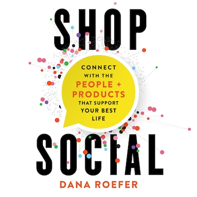 Shop Social – omslag van het luisterboek van Dana Roefer