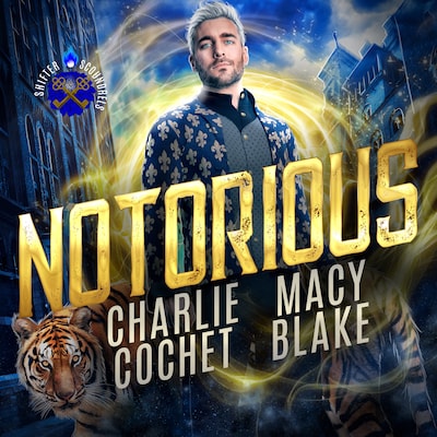 Notorious – omslag til lydbogen af Charlie Cochet, Macy Blake