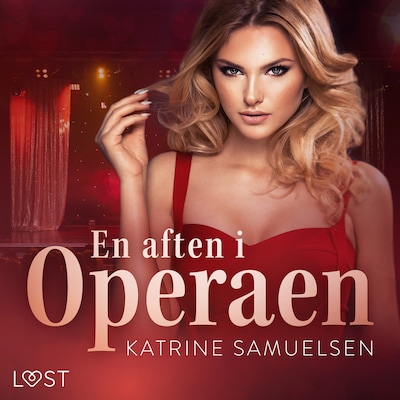 En aften i Operaen – erotisk novelle – omslag til lydbogen af Katrine Samuelsen