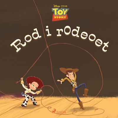 Toy Story - Rod i rodeoet – omslag til lydbogen af Disney