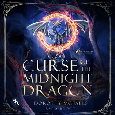 Curse of the Midnight Dragon – omslag til lydbogen af Dorothy  McFalls