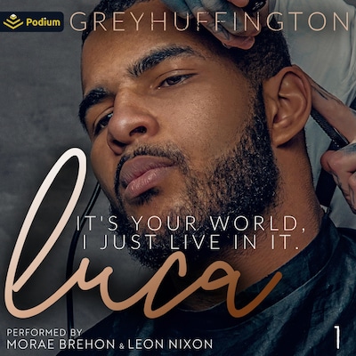 Luca – omslag til lydbogen af Grey Huffington