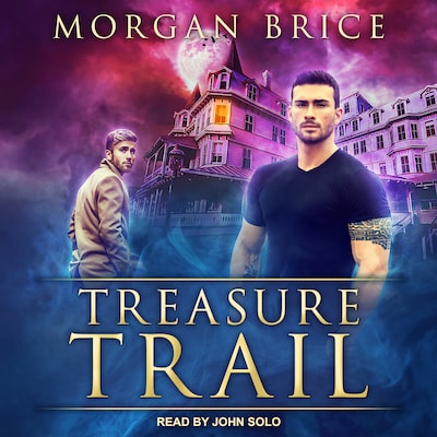 Treasure Trail – omslag til lydbogen af Morgan Brice