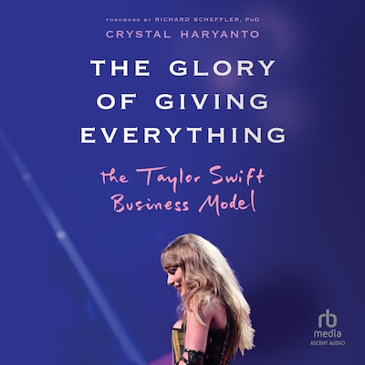 The Glory of Giving Everything – omslag til lydbogen af Crystal Haryanto