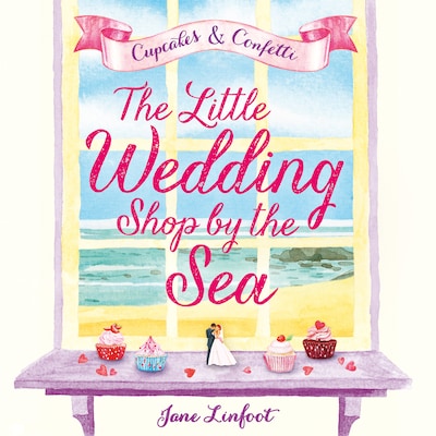 The Little Wedding Shop by the Sea – omslag til lydbogen af Jane Linfoot