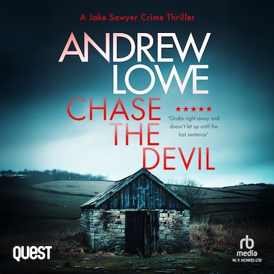 Chase The Devil – omslag til lydbogen af Andrew Lowe
